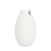 Vaza flori ceramica alba Devlyn Ø20x33h