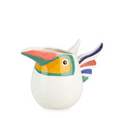 Vaza flori ceramica multicolora Toucan 18,7x10x13h