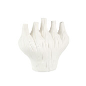 Vaza flori ceramica alba Misa 30x16x29h