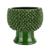 Vaza flori ceramica verde Pinecone Ø34x32,5h