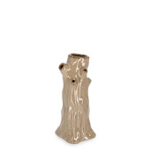 Vaza flori ceramica maro Trunchi Copac 12,5x12x25h