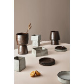 Vaza flori piatra maro Pavlos Ø27,5x33,5h