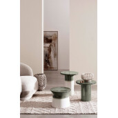 Vaza flori ceramica alba Tayio Ø34x39h