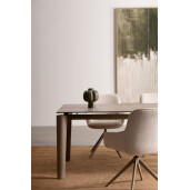 Vaza flori piatra verde maro Neilos Ø19,5x23h