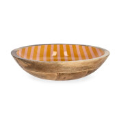 Bol lemn mango email Relax Ø24x9,5h