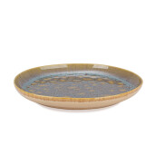 Set 6 farfurii piatra multicolora Queluz 22x21,5x2,7h