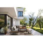 Covor polipropilena taupe interior, exterior Bhajan 200x0.8x300 cm