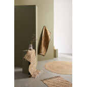 Covor iuta natur negru Ankit 60x150 cm