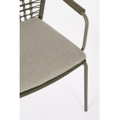 Set 4 scaune verzi Canar 58.5x61.5x81 cm