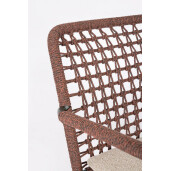Set 4 scaune otel textil Canar 58.5x61.5x81 cm