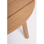 Set 2 masute lemn natur Garita 60x35.5 cm, 80x30.5 cm