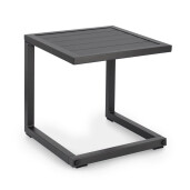 Masuta aluminiu gri antracit Hilde 40x40x40 cm