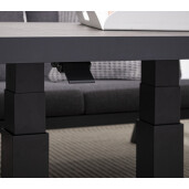 Masa inaltime reglabila gri antracit Truman 140x85x49/72h