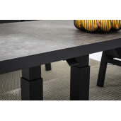 Masa inaltime reglabila gri antracit Truman 140x85x49/72h