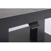 Masa inaltime reglabila gri antracit Truman 140x85x49/72h