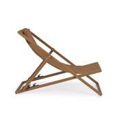 Set 4 scaune gradina maro pecan Taylor 60.5x101.5x73.5 cm