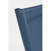 Set 2 fotolii gradina recliner albastru Taylor 53x166.5x90 cm