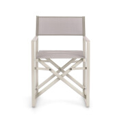 Set 2 scaune gradina bej Konnor 55x50.5x84.5 cm