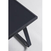 Set mobilier gradina gri antracit Arent 59.5x62.5x78 cm, 118x62.5x78 cm, 80x45x39 cm