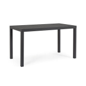 Masa aluminiu gri antracit Hilde 130x68x75 cm