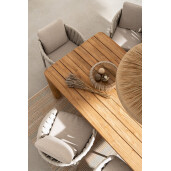 Set 2 scaune otel textil taupe Jacinta 63x60x87 cm