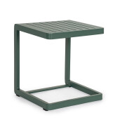 Set 2 masute aluminiu verde Konnor 40x40x45 cm