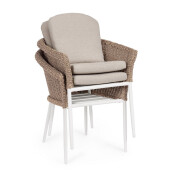 Set 2 scaune Oceana 63x63x84.5 cm