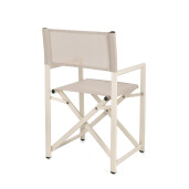 Set 2 scaune gradina taupe Taylor 56x48x86 cm