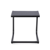 Set 2 masute gradina aluminiu gri antracit Taylor 40x40x41 cm