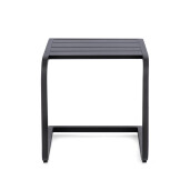Set 2 masute gradina aluminiu gri antracit Taylor 40x40x41 cm