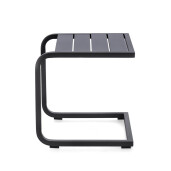 Set 2 masute gradina aluminiu gri antracit Taylor 40x40x41 cm