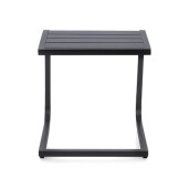 Masuta gradina, terasa aluminiu gri charcoal Taylor 40x40x41h 