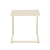 Set 2 masute gradina aluminiu bej Taylor 40x40x41 cm