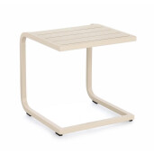 Set 2 masute gradina aluminiu bej Taylor 40x40x41 cm
