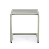 Set 2 masute gradina aluminiu verde breeze Taylor 40x40x41 cm