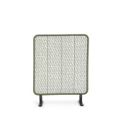 Paravan decorativ otel gri charcoal verde Babilo 120x50x150h