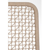 Paravan decorativ otel bej franghie pelican Babilo 120x50x150h