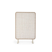 Paravan decorativ otel bej franghie pelican Babilo 120x50x180h