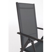 Set 2 scaune recliner gradina, terasa Michigan 55x68x107h