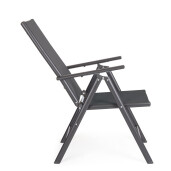 Set 2 scaune recliner gradina, terasa Michigan 55x68x107h