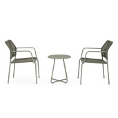 Masuta cafea otel verde Jable Ø45x50h