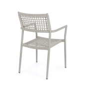 Set 4 scaune gri Caleta 56x60x86 cm