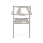 Set 4 scaune gri Caleta 56x60x86 cm