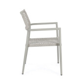 Set 4 scaune gri Caleta 56x60x86 cm