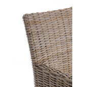 Scaun lemn mahon kubu Manoel 50x57x92h