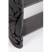Consola lemn negru Arwood 156x36x110 cm