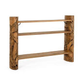 Consola lemn natur Arwood 156x36x110 cm