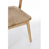 Scaun lemn maro Amery 51x59x77h