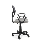 Scaun birou negru gri Ella 45x52x99 cm