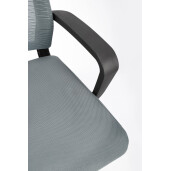 Scaun birou negru gri Roman 62x55.5x93.5/103 cm